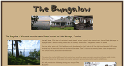 Desktop Screenshot of bungalowlakemetonga.com