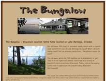 Tablet Screenshot of bungalowlakemetonga.com